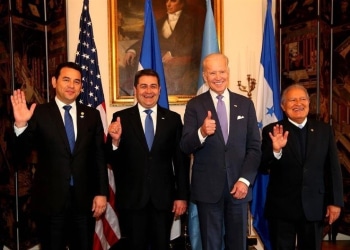 Biden presidentes de Centroamérica