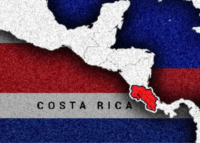 mapa de Costa Rica
