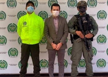 Arresto del acusado narcotraficante paramilitar Guillermo León Acevedo, alias "Memo Fantasma"