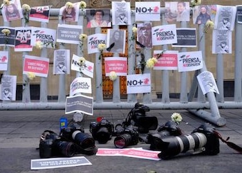 Los asesinatos de periodistas en México no paran
