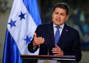 expresidente de Honduras Juan Orlando Hernández