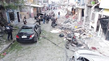 explosión en Guayaquil