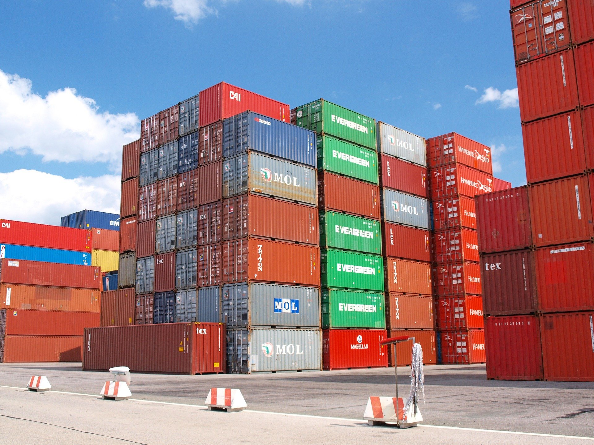 containers in china