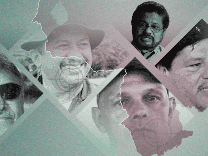 Gentil Duarte, El Paisa, Jesus Santrich and Romana are just some of the ex-FARC commanders to have been killed in Venezuela