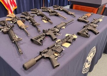 A seizure of US guns bound for the Caribbean