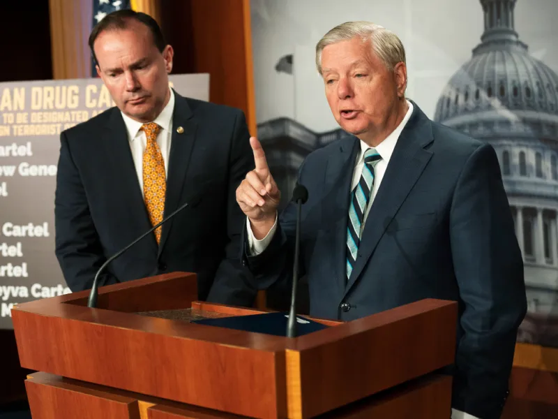 Senator Lindsey Graham and Senator Mike Lee propose their anti-cartel bill.