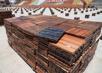 Bolivian forces found cocaine impregnated into wooden planks that were being sent to the Netherlands.
