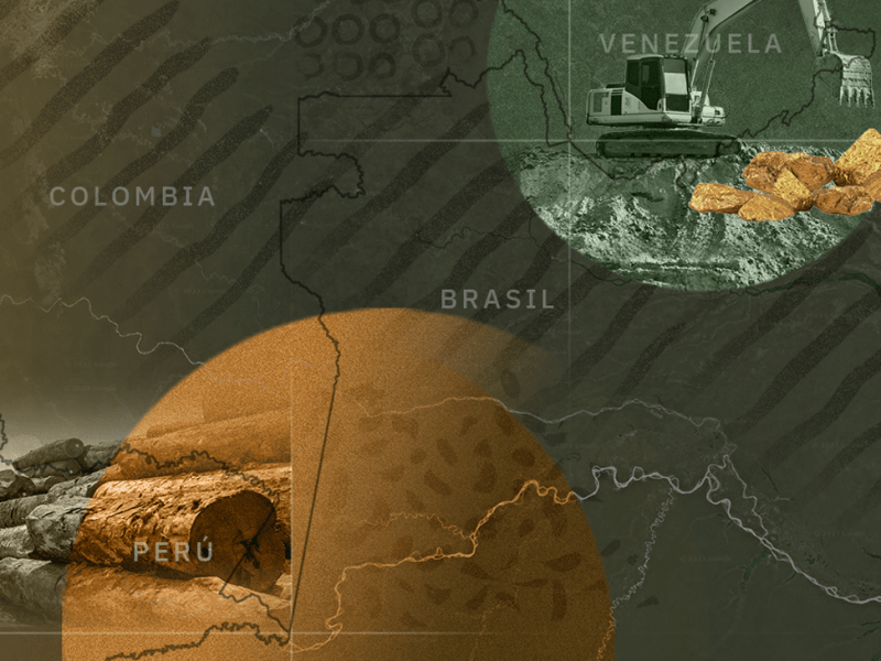 Delitos ambientales acechan las regiones de triple frontera en el Amazonas