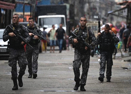 Operaciones policiales en las favelas de Río de Janeiro