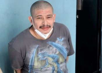 Detained MS13 leader Élmer Canales Rivera, alias “Crook,”